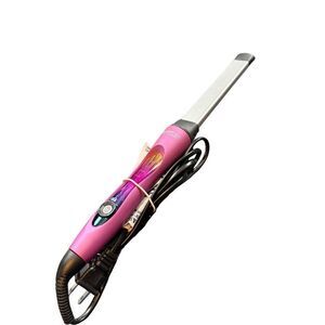 Chopstick Styler Curling Wand 6 Inch Barrel Pink/Purple Ceramic For All Hair Typ